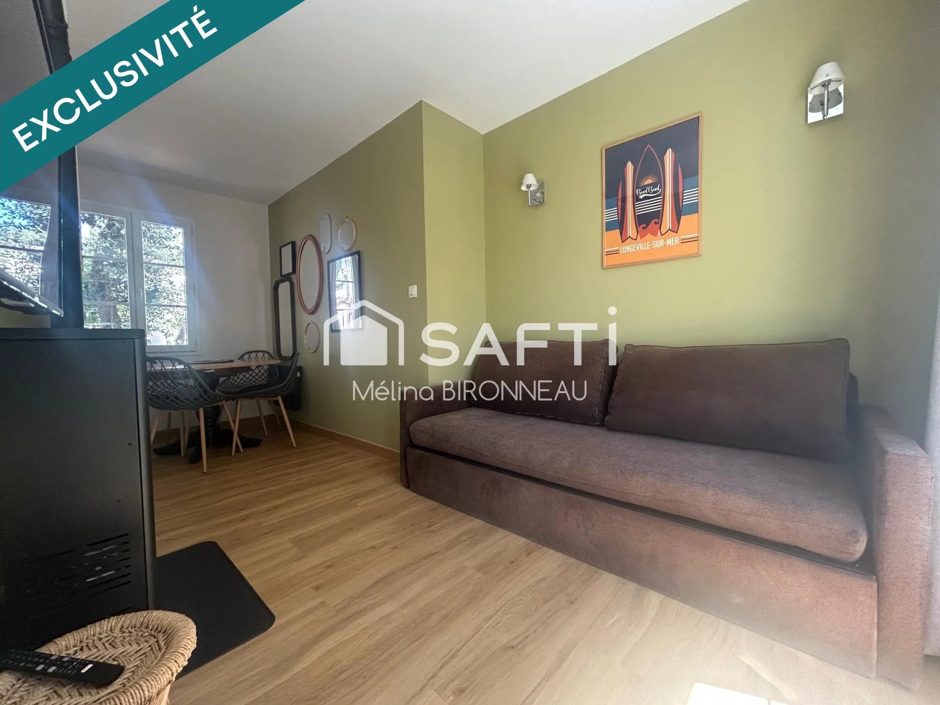 Maison à vendre, 31m², Longeville-sur-Mer