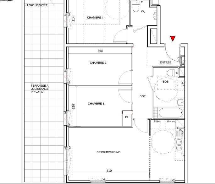 Appartement à vendre, 75m², Sannois
