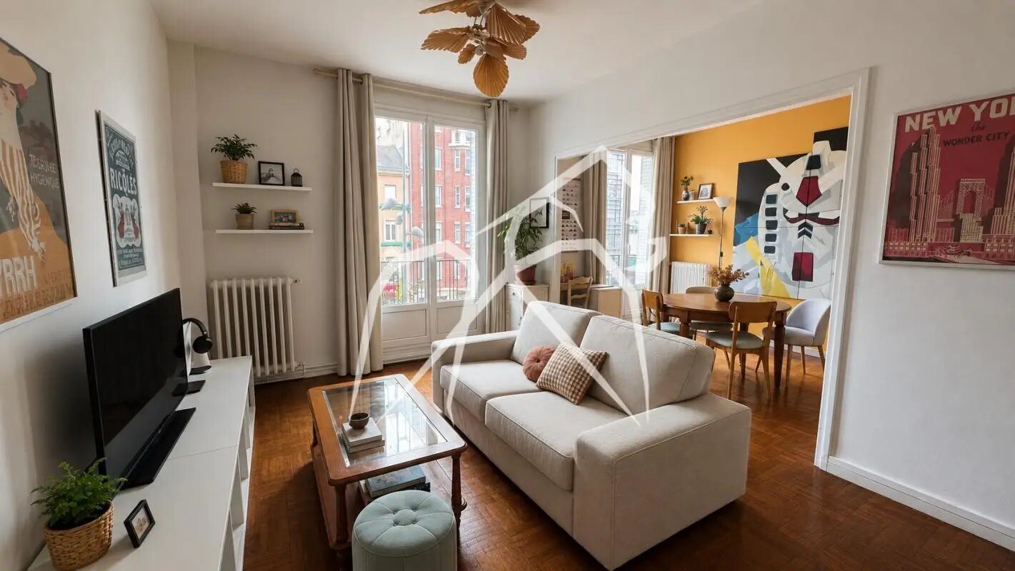 Appartement à vendre, 70m², Rouen