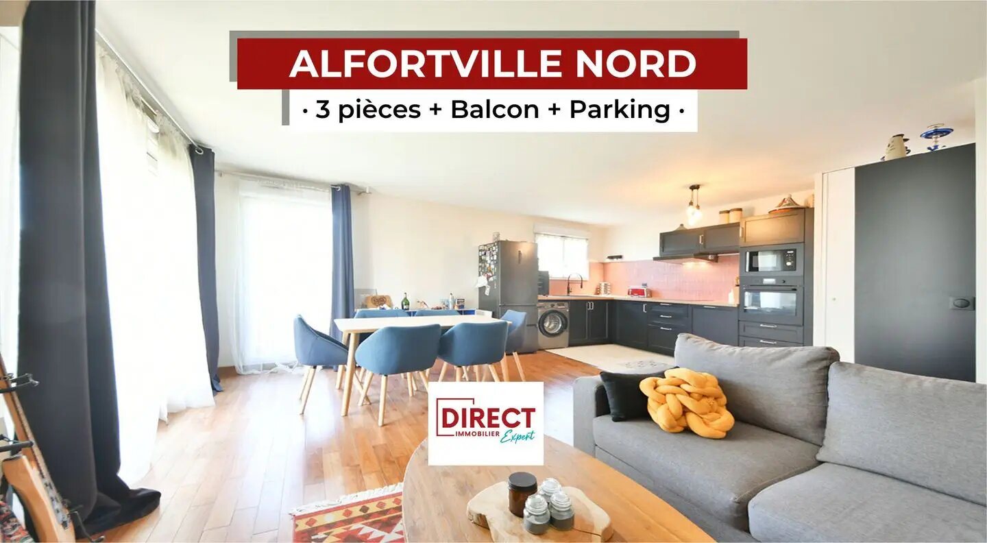 Appartement à vendre, 65m², Alfortville