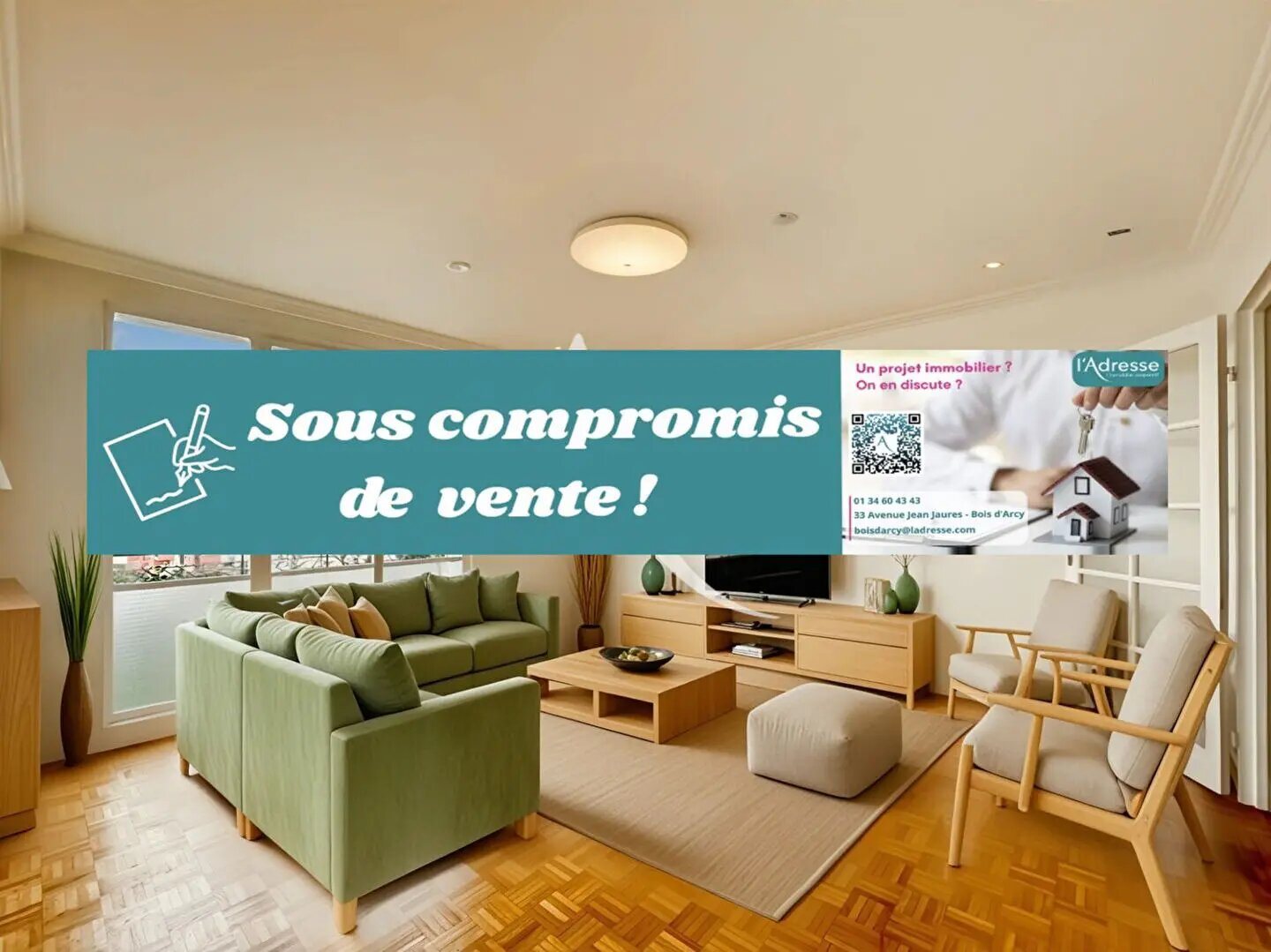Appartement à vendre, 59m², Bois-d'Arcy