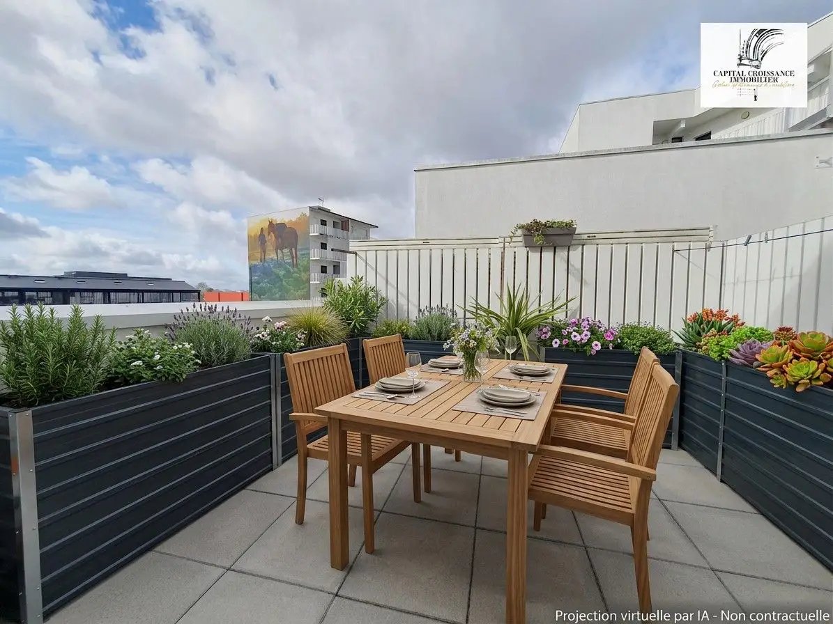 Appartement à vendre, 78m², Bègles