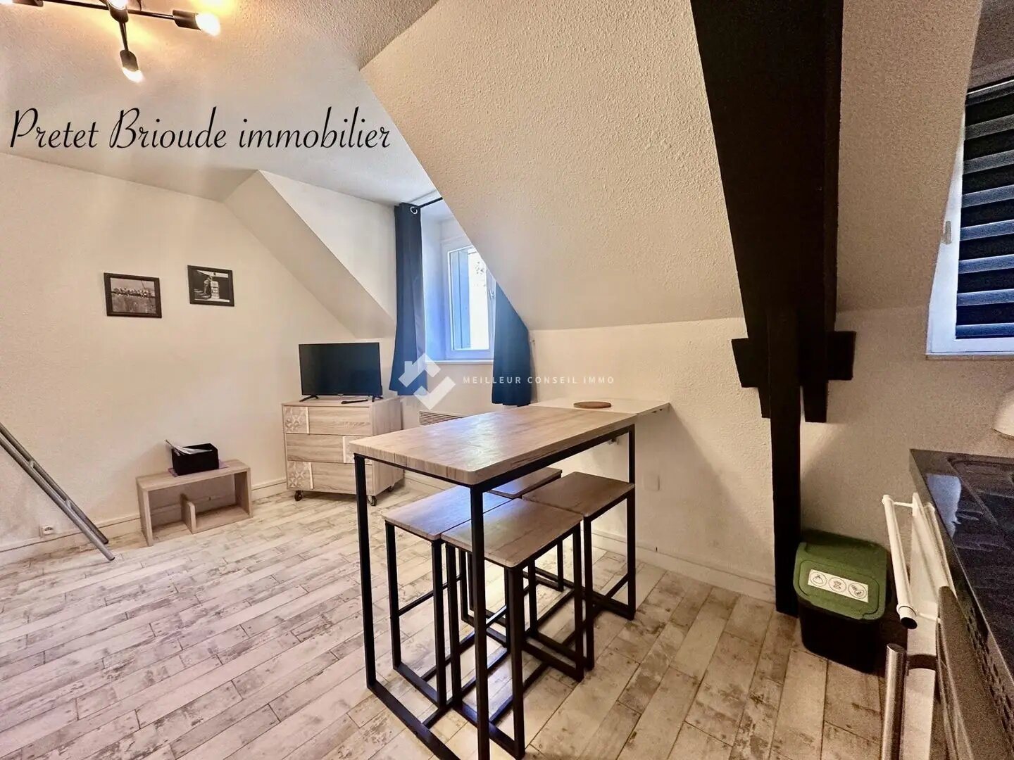 Appartement à vendre, 18m², Laveissière