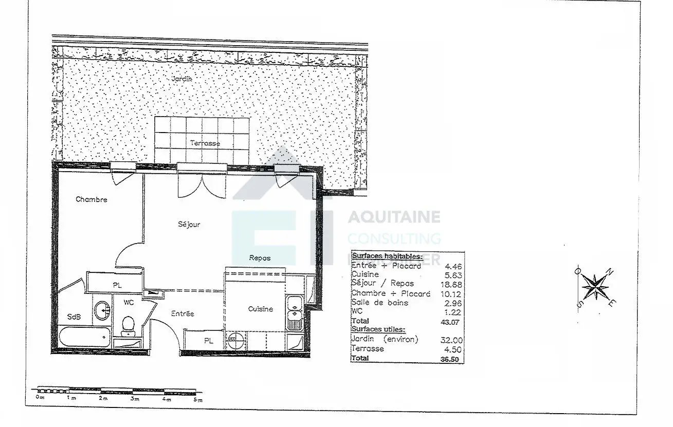 Appartement à vendre, 43m², Saint-André-de-Cubzac