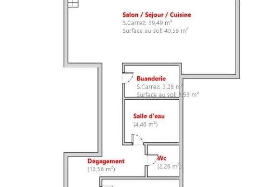 Appartement à louer, 102m², Saint-Hilaire-d'Ozilhan