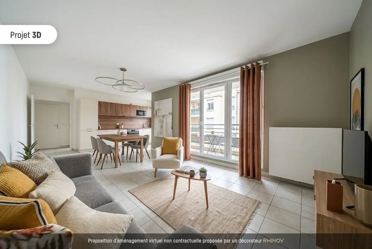Appartement à vendre, 68m², Lyon 8ème