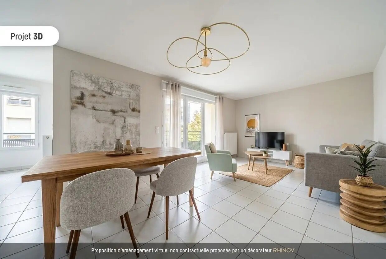 Appartement à vendre, 68m², Lyon 8ème