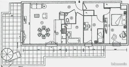 Appartement à louer, 62m², Ermont