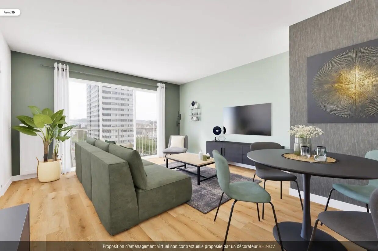 Appartement à vendre, 80m², Vandoeuvre-lès-Nancy