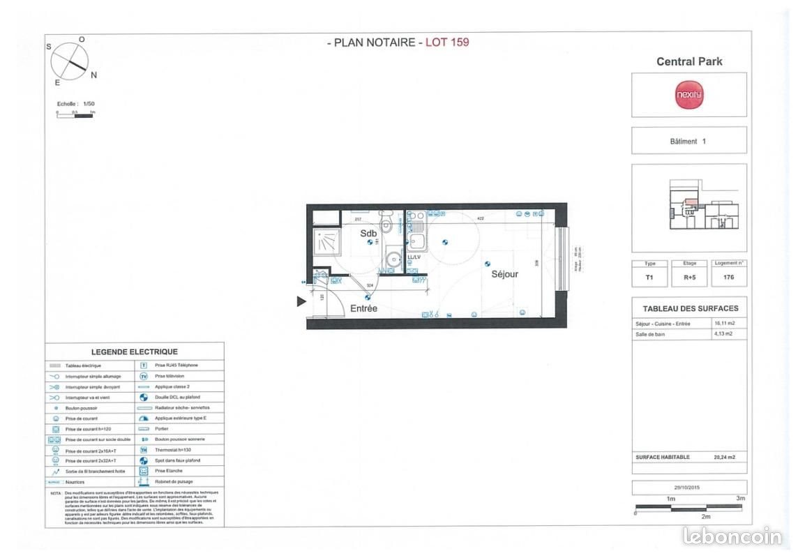 Appartement à vendre, 20m², Nancy