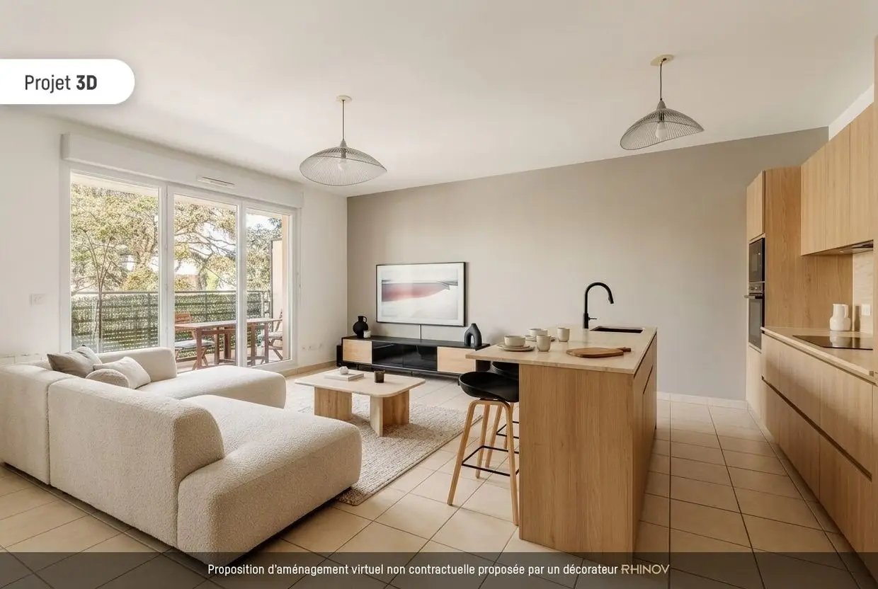 Appartement à vendre, 61m², Tassin-la-Demi-Lune