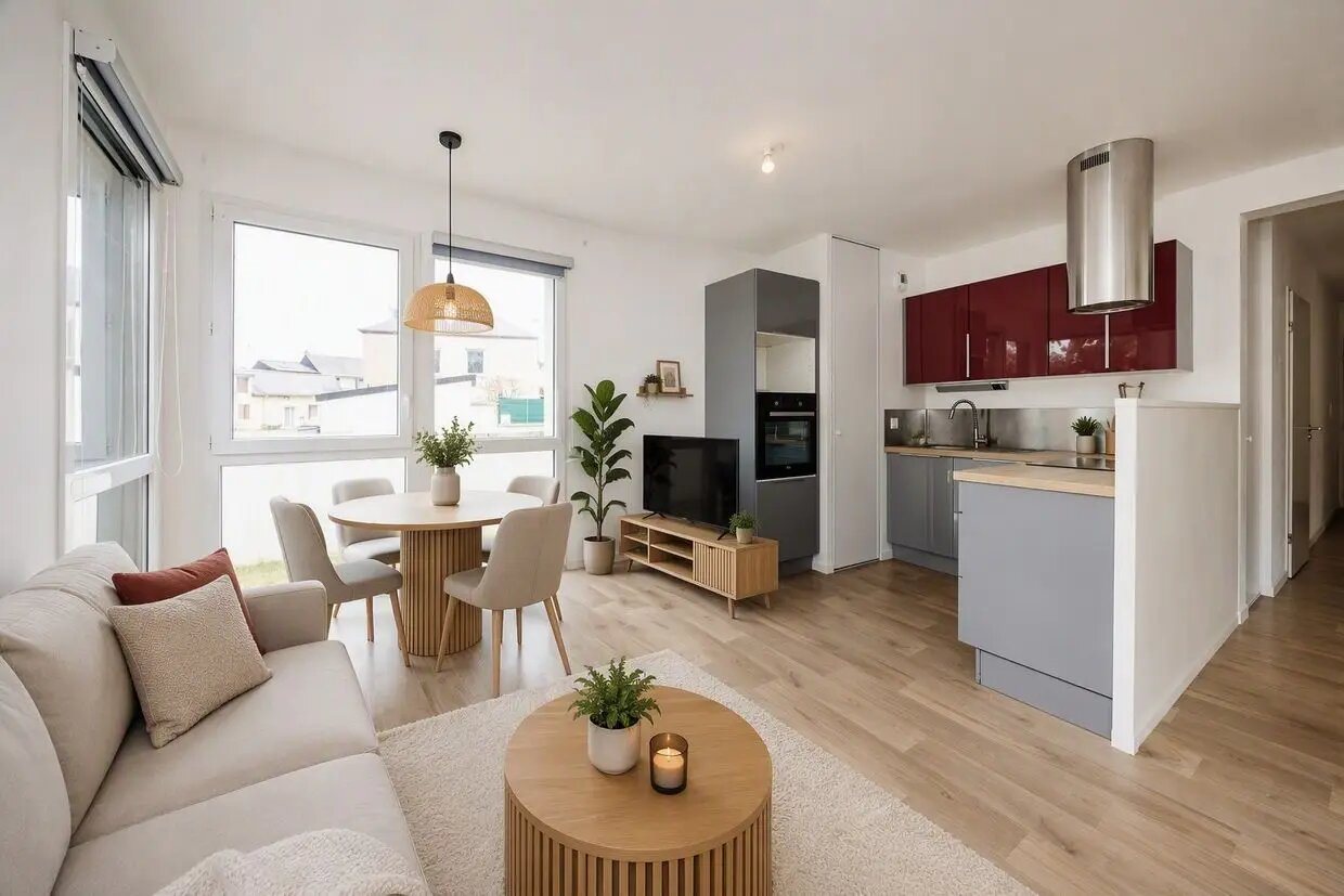Appartement à vendre, 61m², Saint-Jacques-de-la-Lande