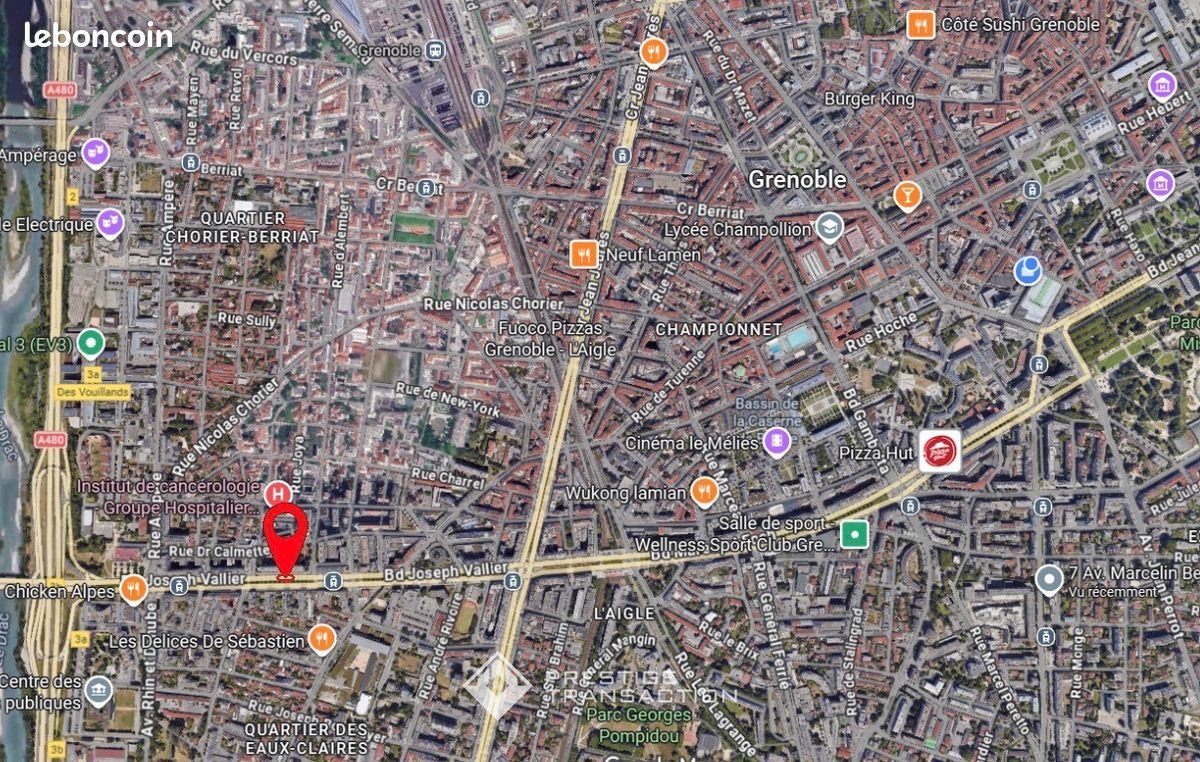 Appartement à vendre, 53m², Grenoble