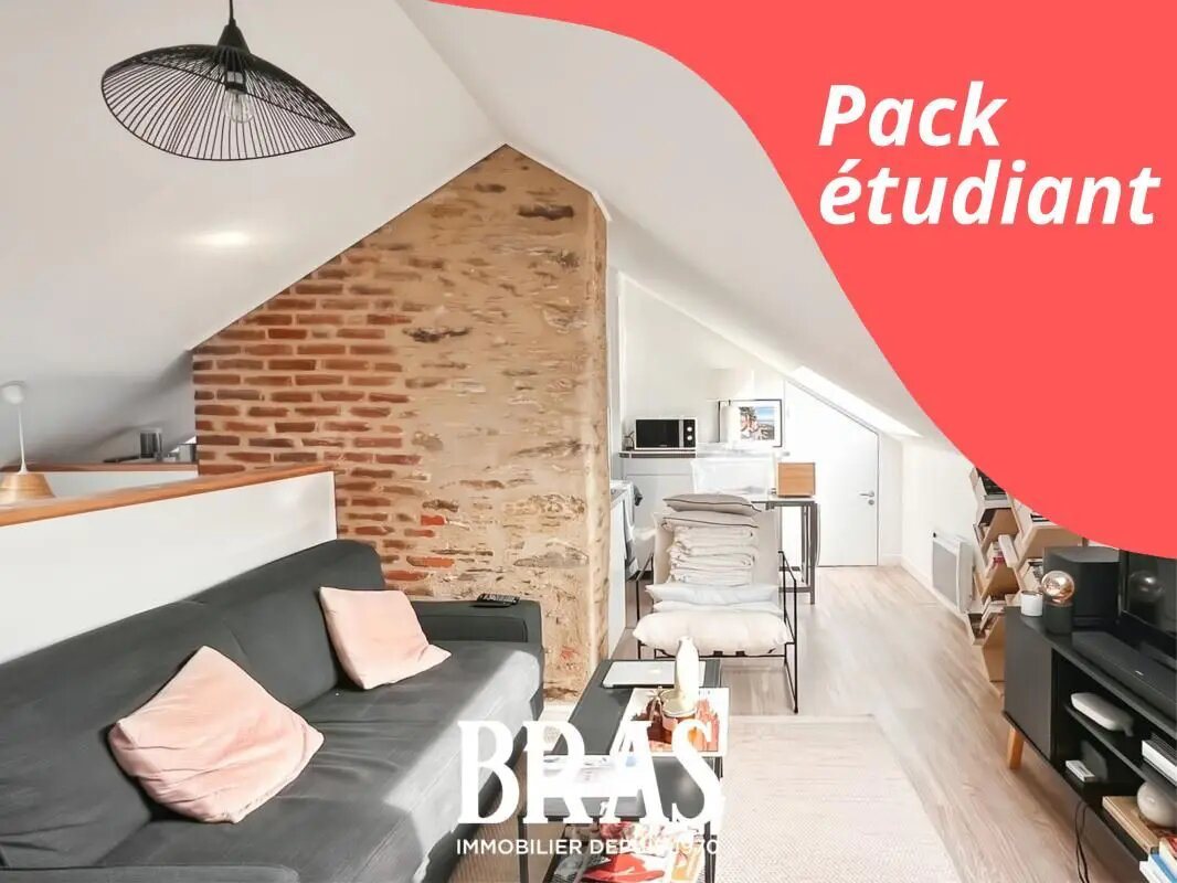 Appartement à louer, 27m², Nantes