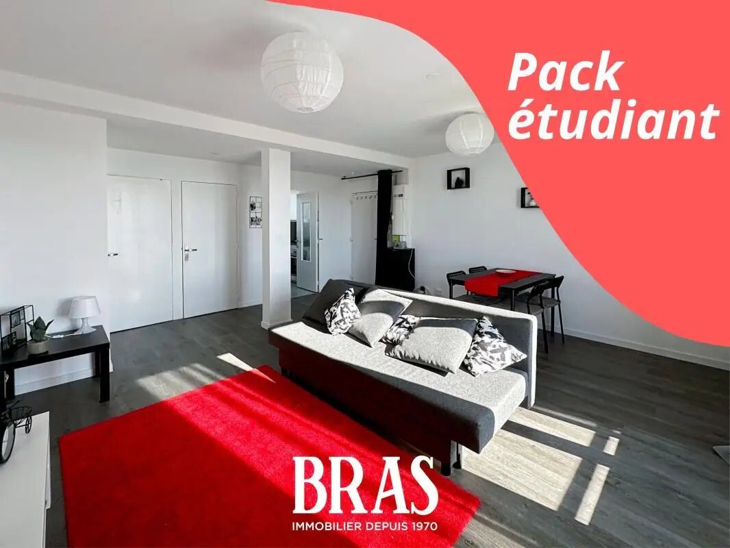 Appartement à louer, 54m², Nantes