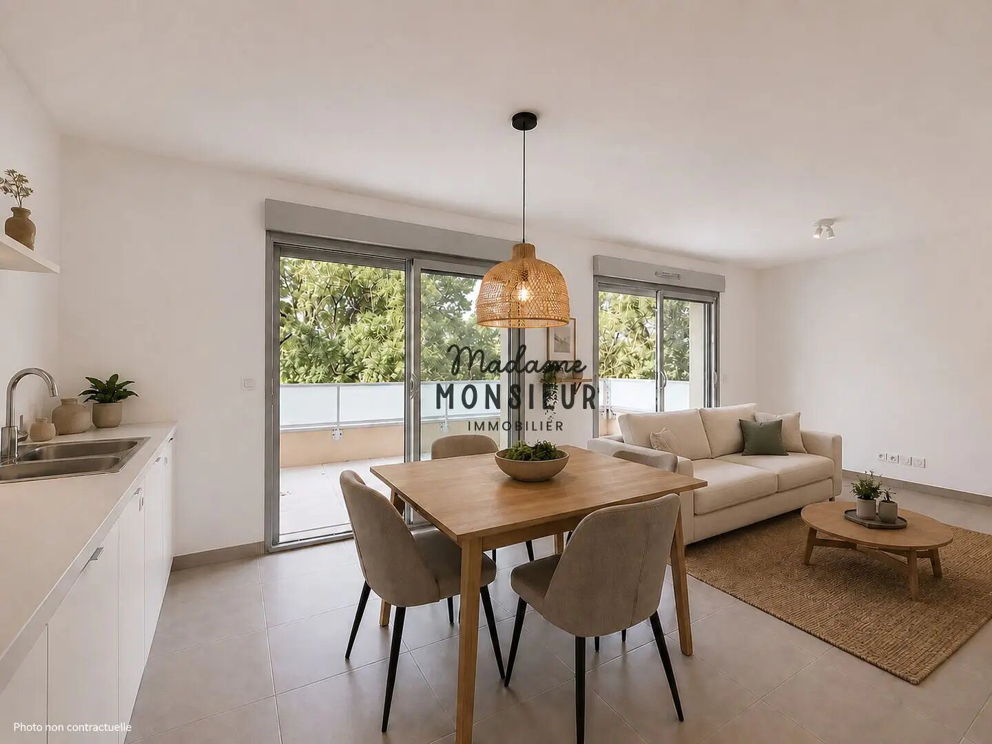 Appartement à vendre, 54m², L'Isle-d'Abeau