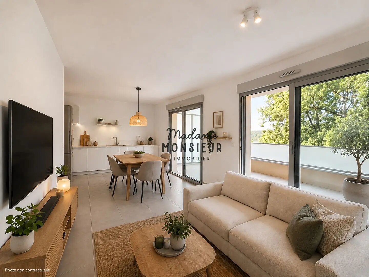 Appartement à vendre, 54m², L'Isle-d'Abeau