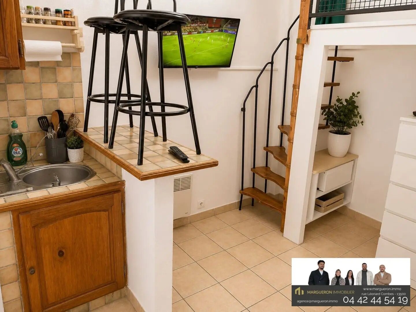 Appartement à vendre, 20m², Marignane