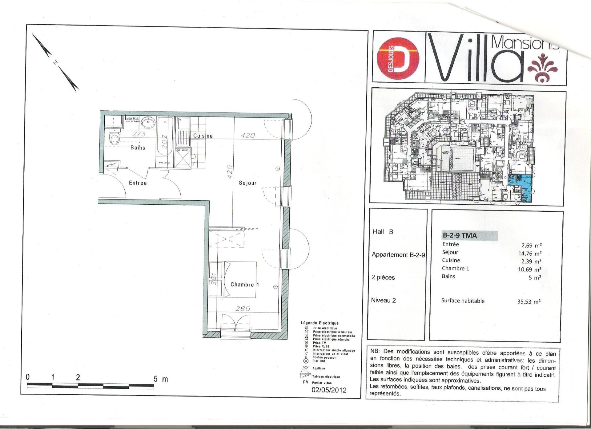 Appartement à louer, 35m², Maisons-Laffitte