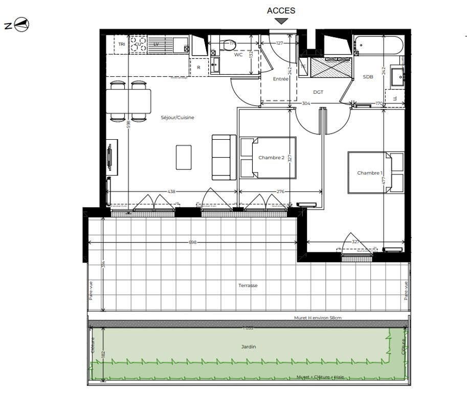 Maison à vendre, 60m², Le Plessis-Robinson
