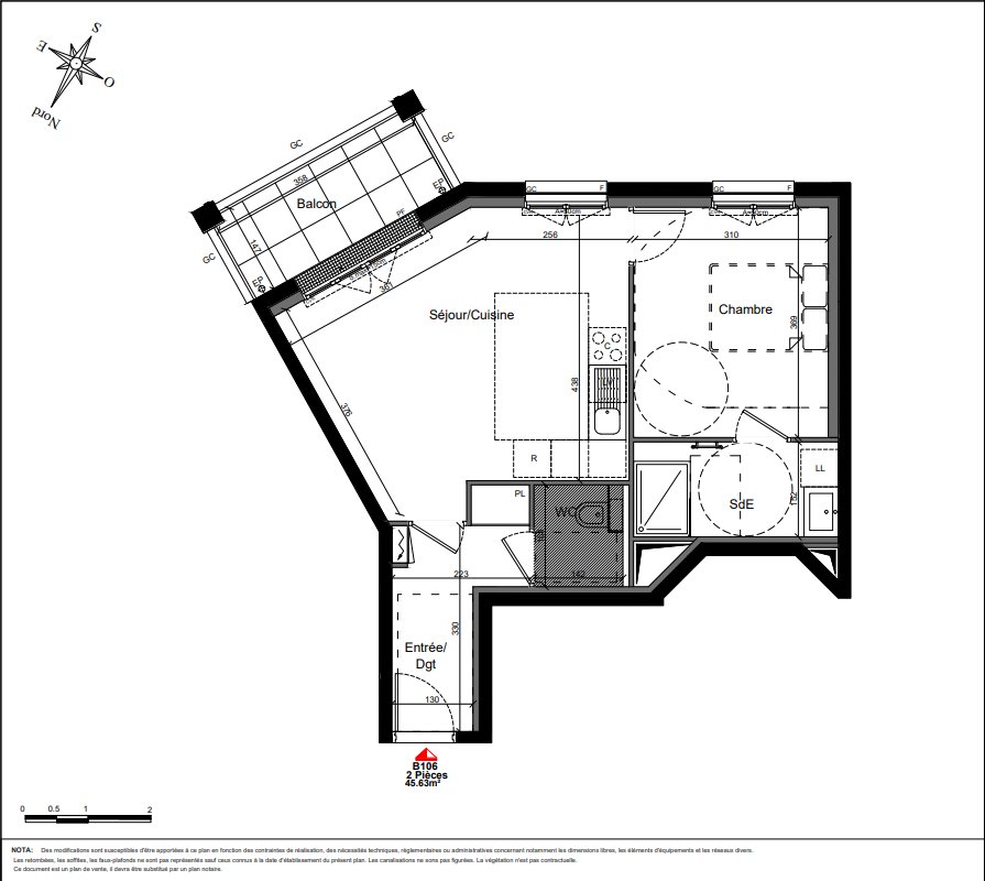 Appartement à vendre, 46m², Clamart