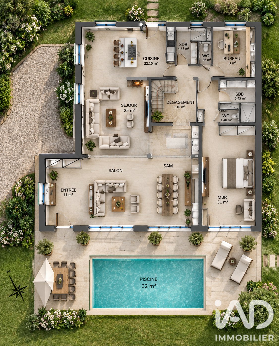Maison à vendre, 308m², Grosrouvre