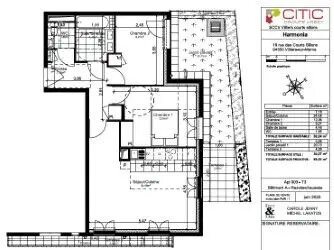 Appartement à louer, 59m², Villiers-sur-Marne