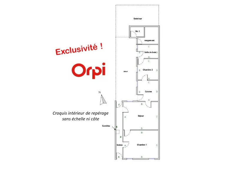 Maison à vendre, 73m², Rochefort