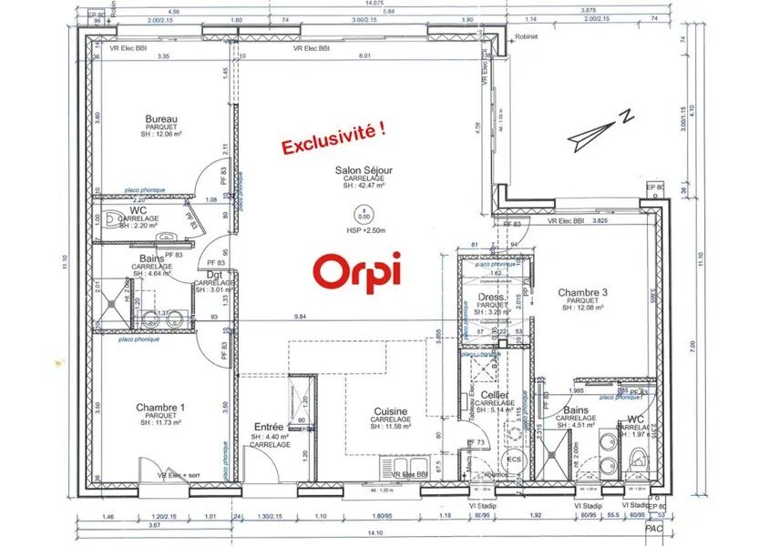 Maison à vendre, 120m², Saint-Laurent-de-la-Prée