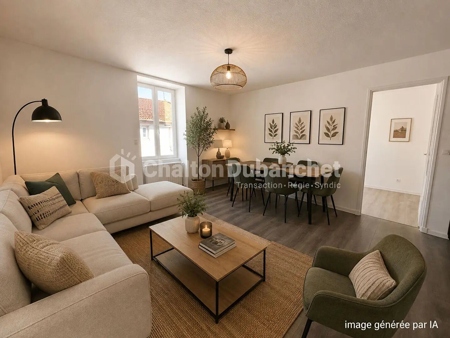 Appartement à louer, 78m², Roanne