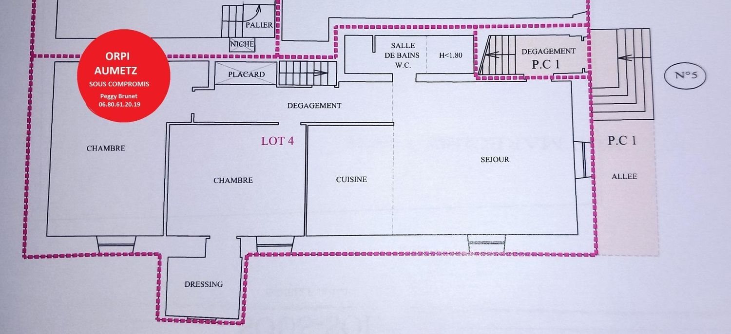 Appartement à vendre, 82m², Aumetz