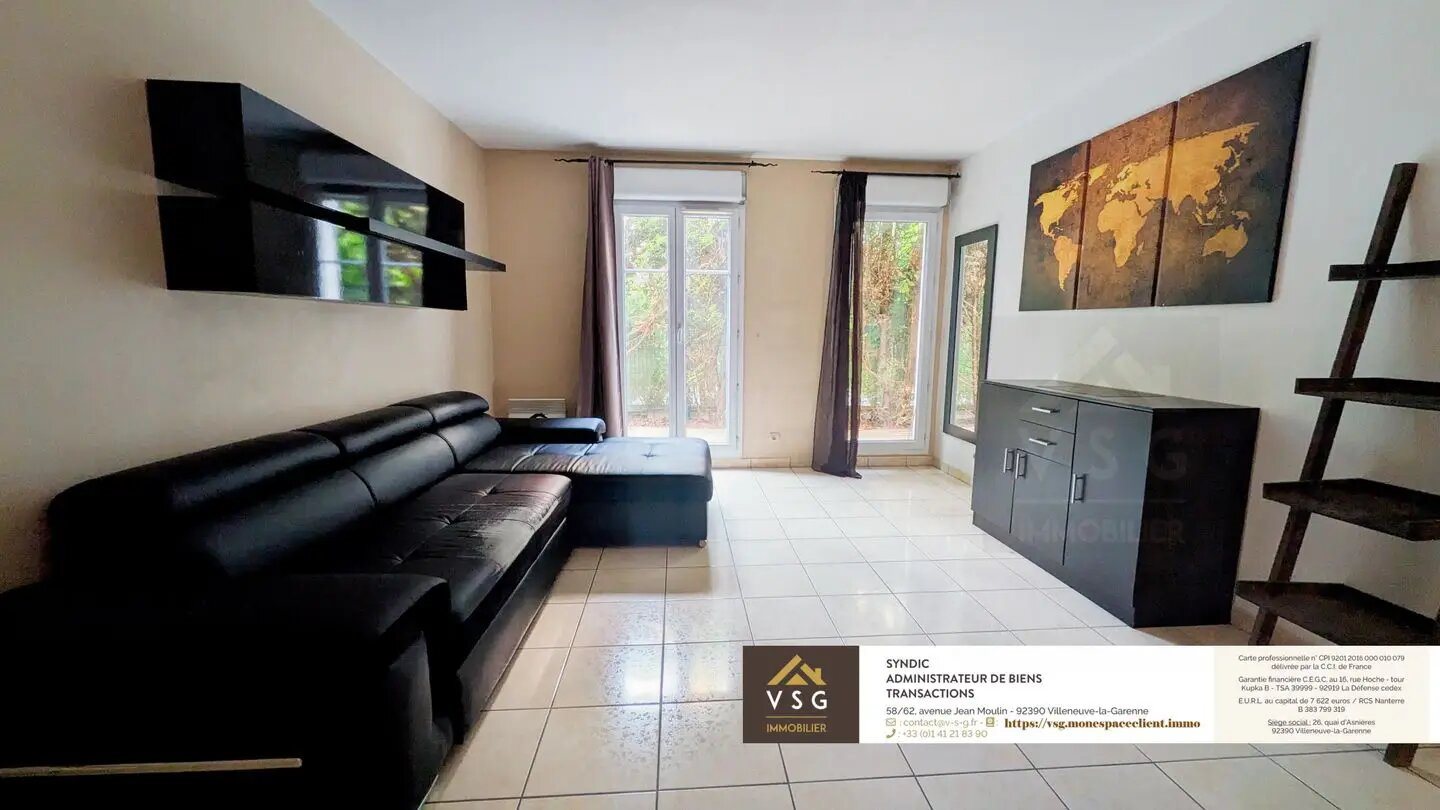 Appartement à vendre, 44m², Villeneuve-la-Garenne