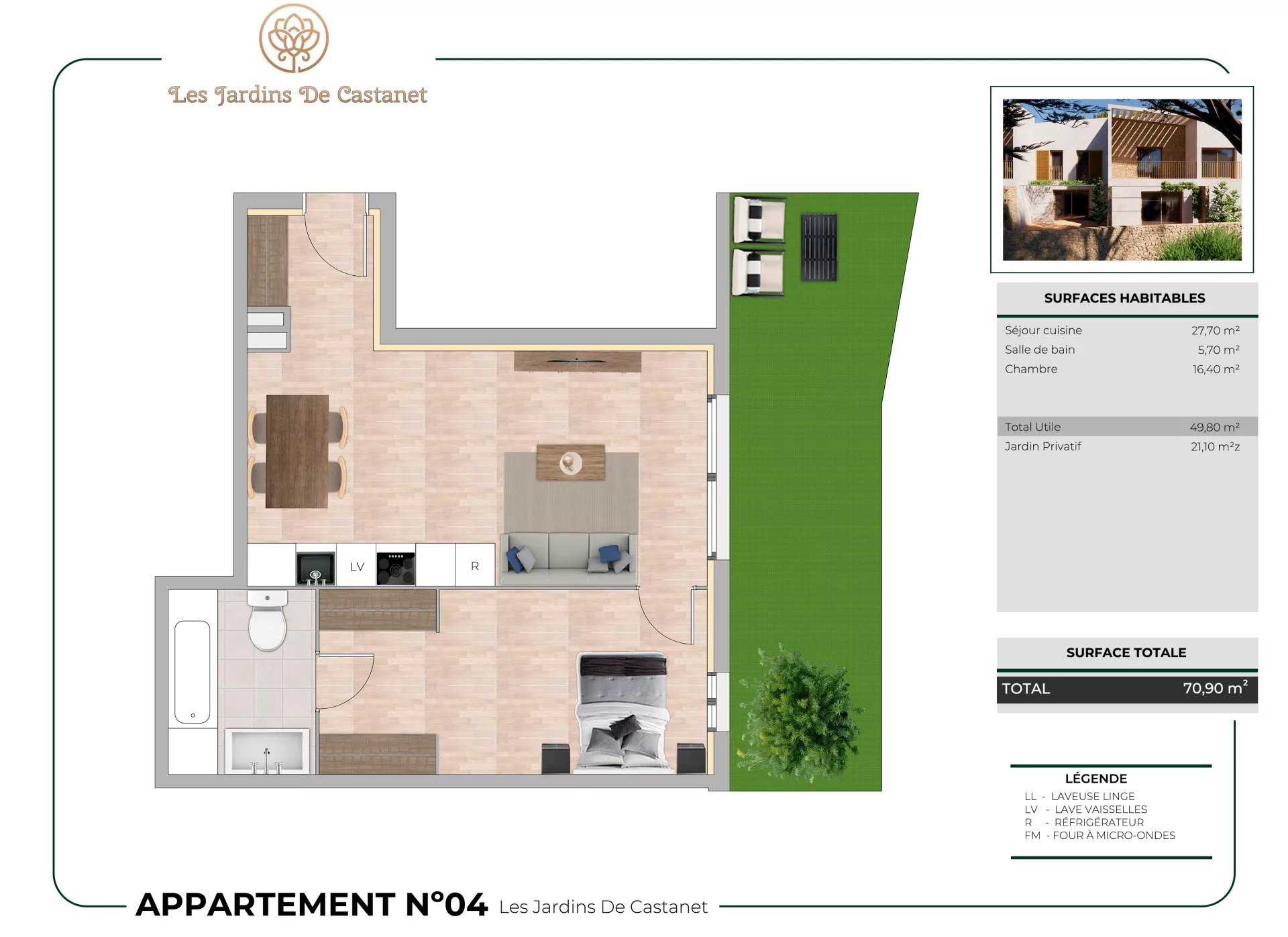 Appartement à vendre, 46m², Nîmes