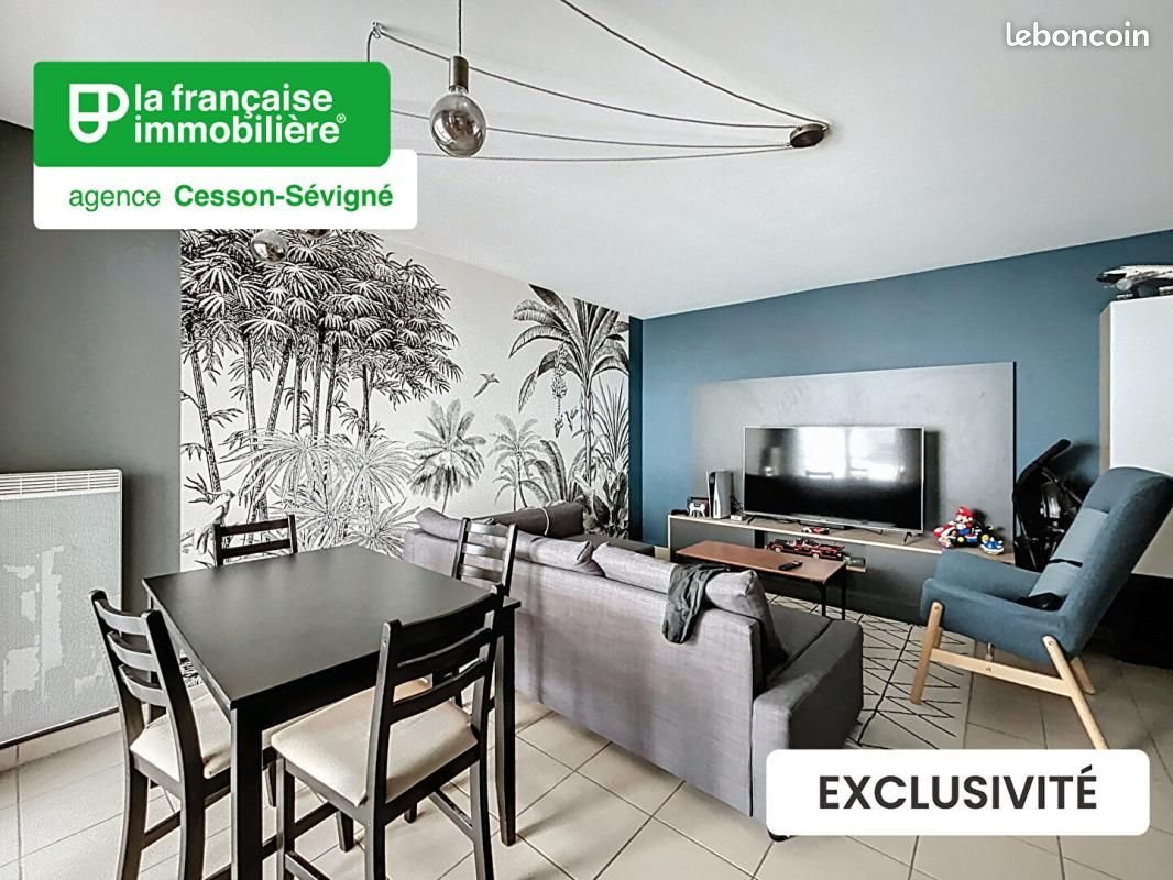 Appartement à vendre, 61m², Cesson-Sévigné