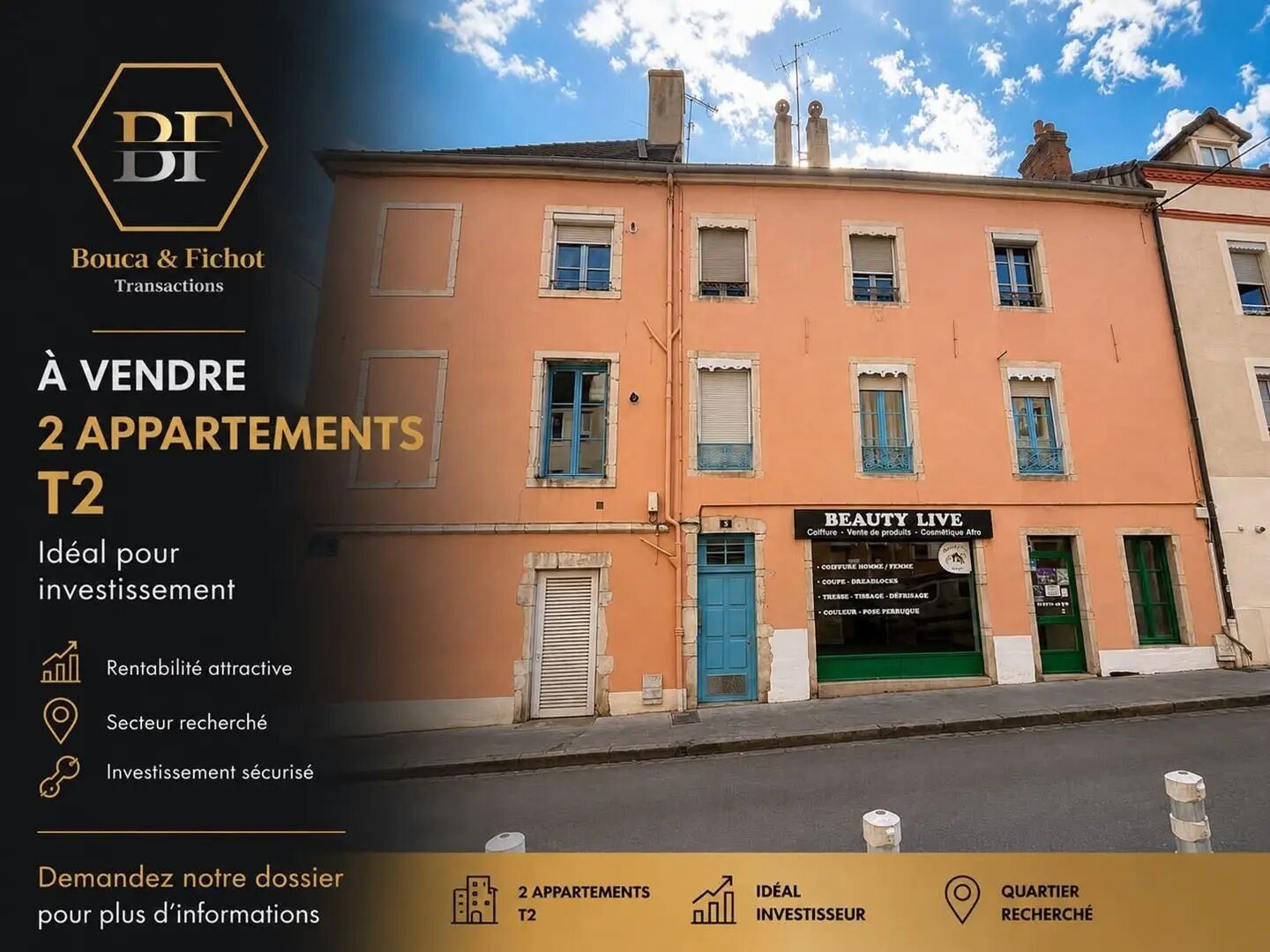 Appartement à vendre, 67m², Chalon-sur-Saône