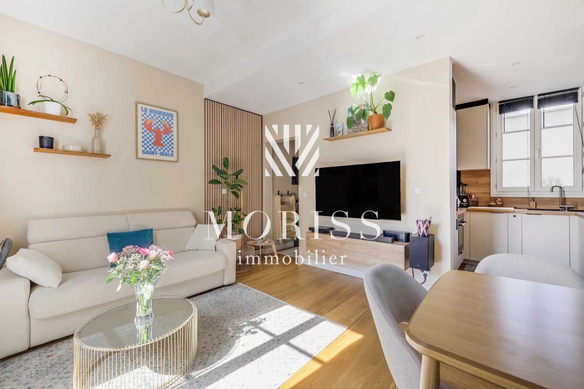 Appartement à vendre, 53m², Saint-Ouen-sur-Seine