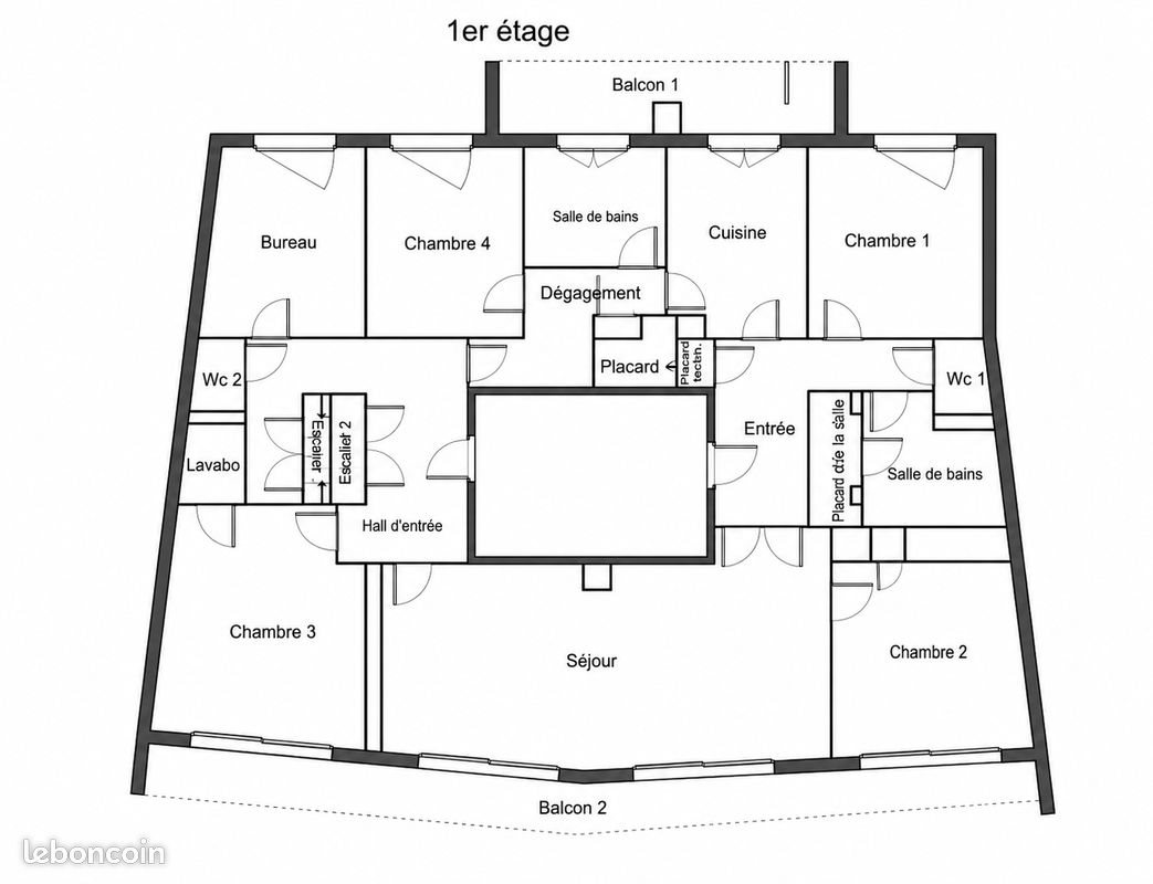 Appartement à vendre, 168m², Clermont-Ferrand