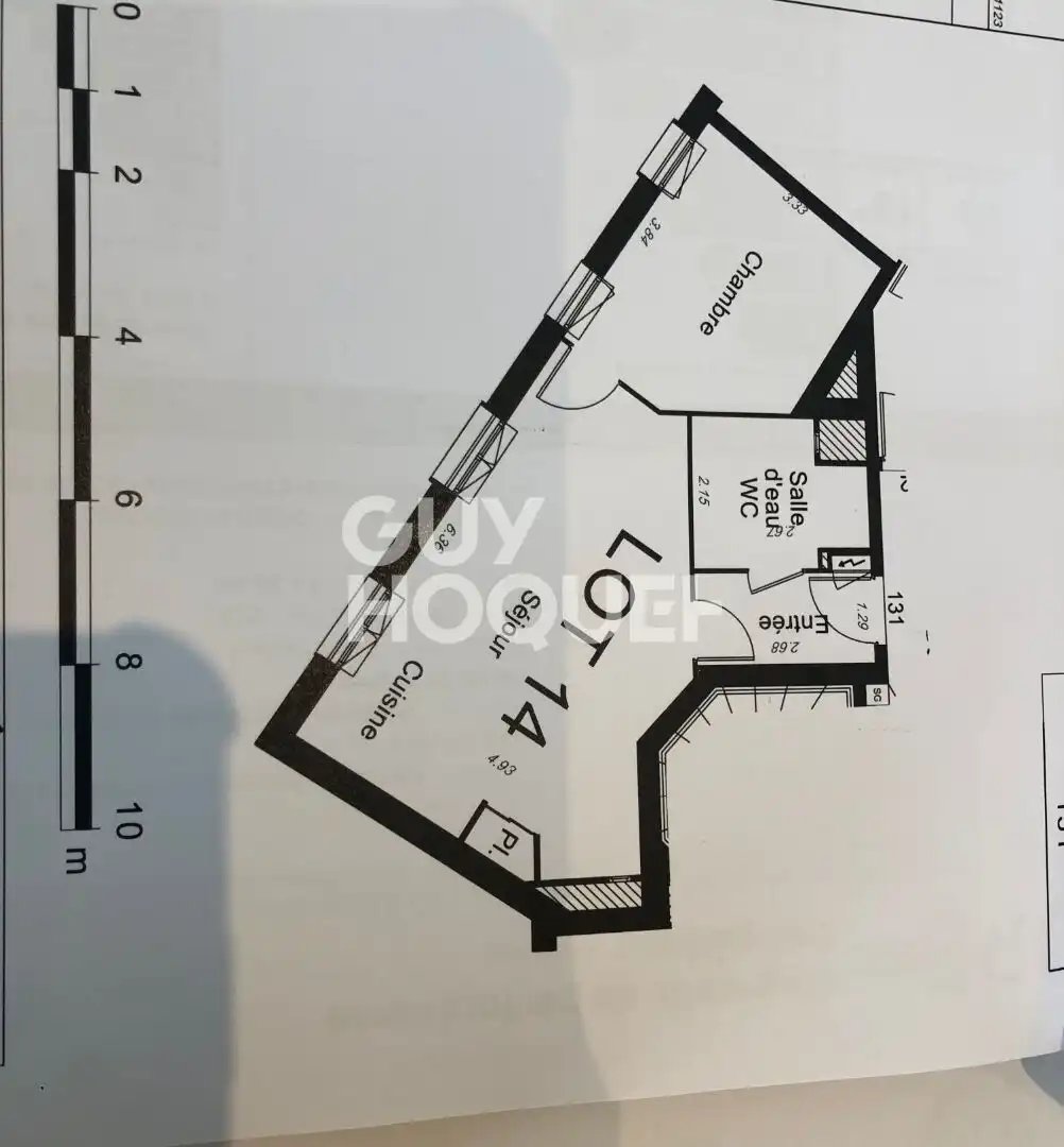 Appartement à louer, 44m², Le Chesnay