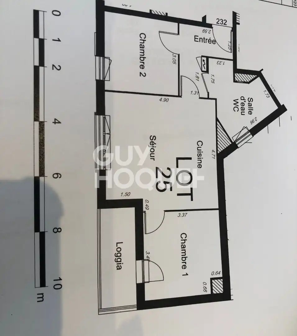 Appartement à louer, 55m², Le Chesnay