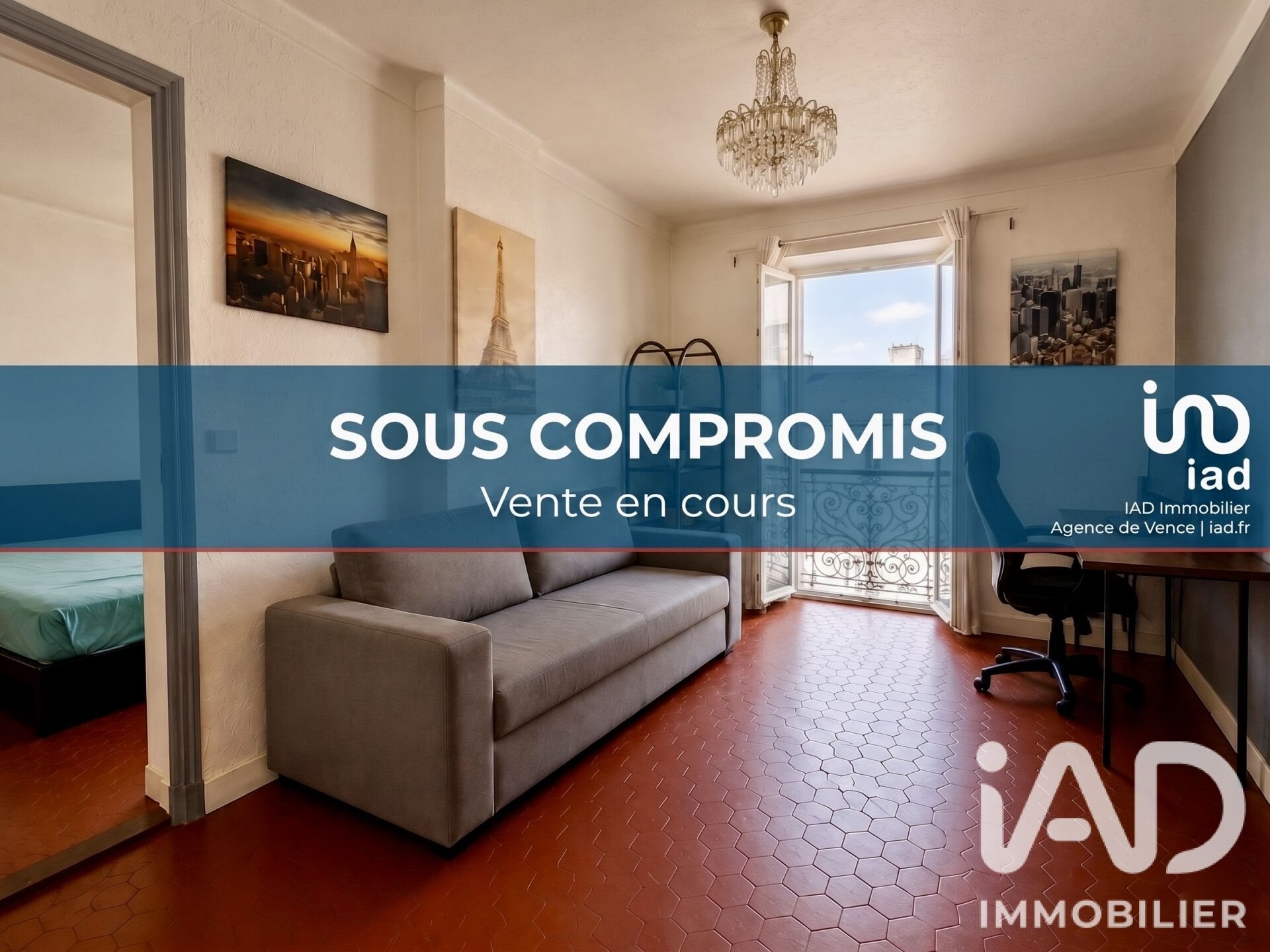 Appartement à vendre, 55m², Vence