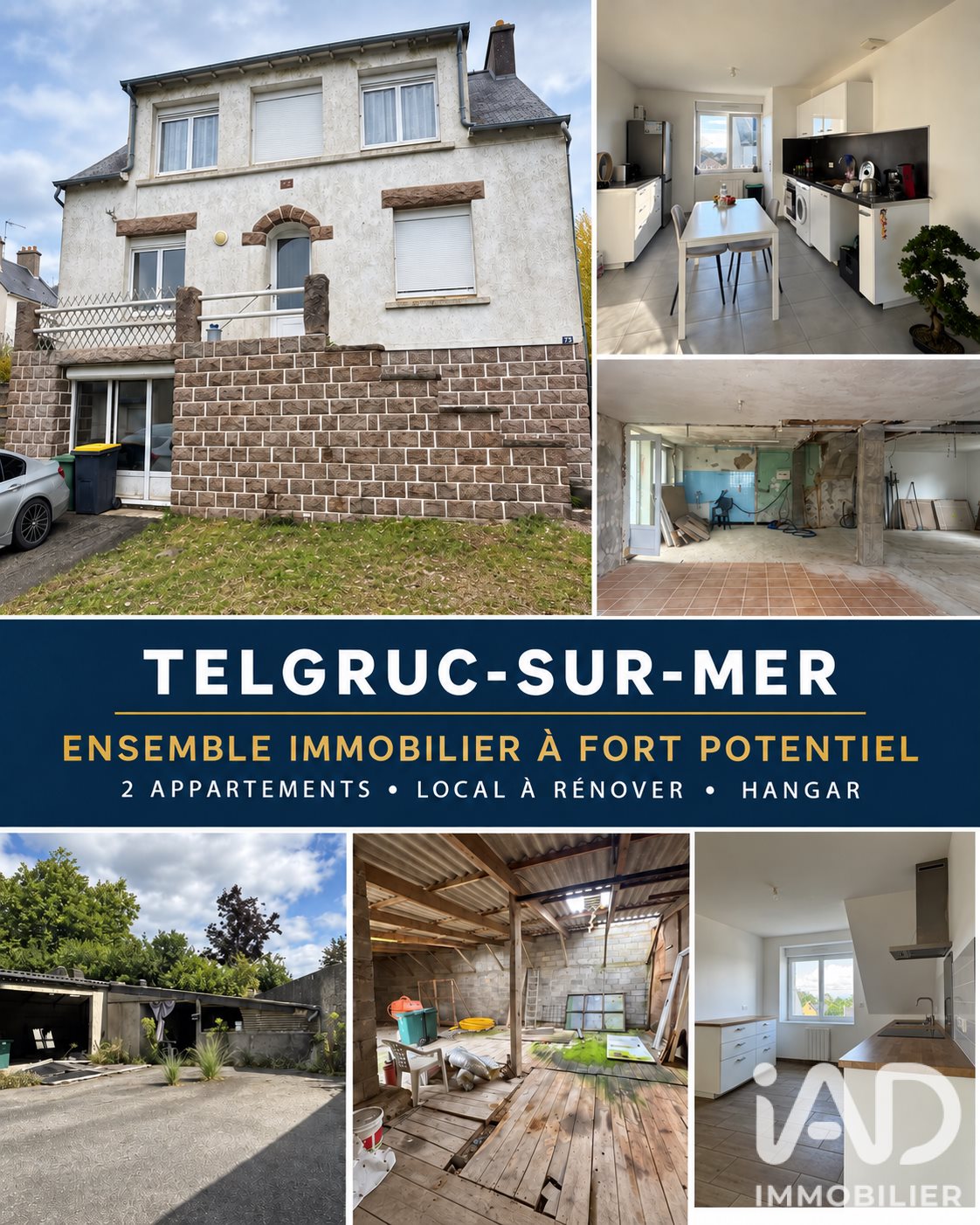 Maison à vendre, 160m², Telgruc-sur-Mer