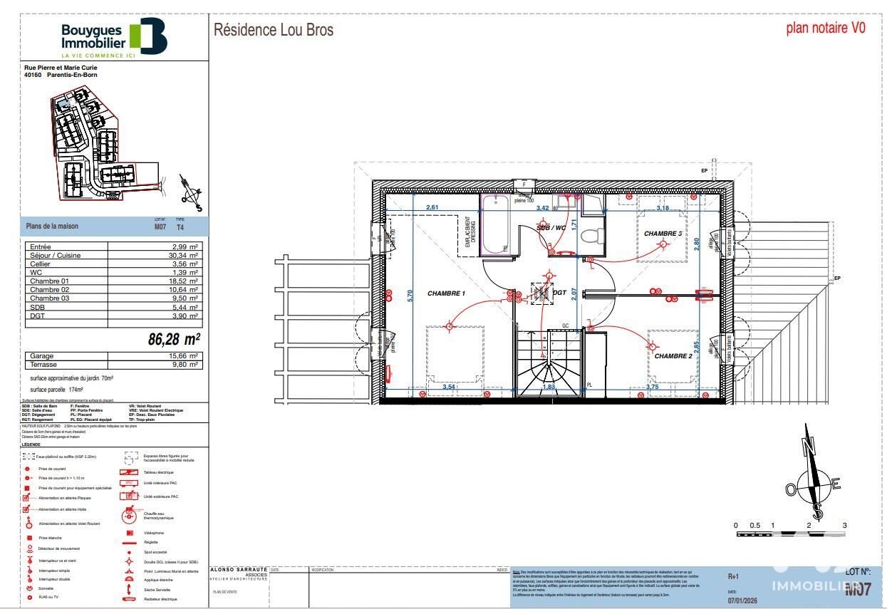 Maison à vendre, 86m², Parentis-en-Born