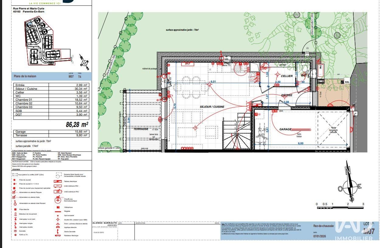 Maison à vendre, 86m², Parentis-en-Born