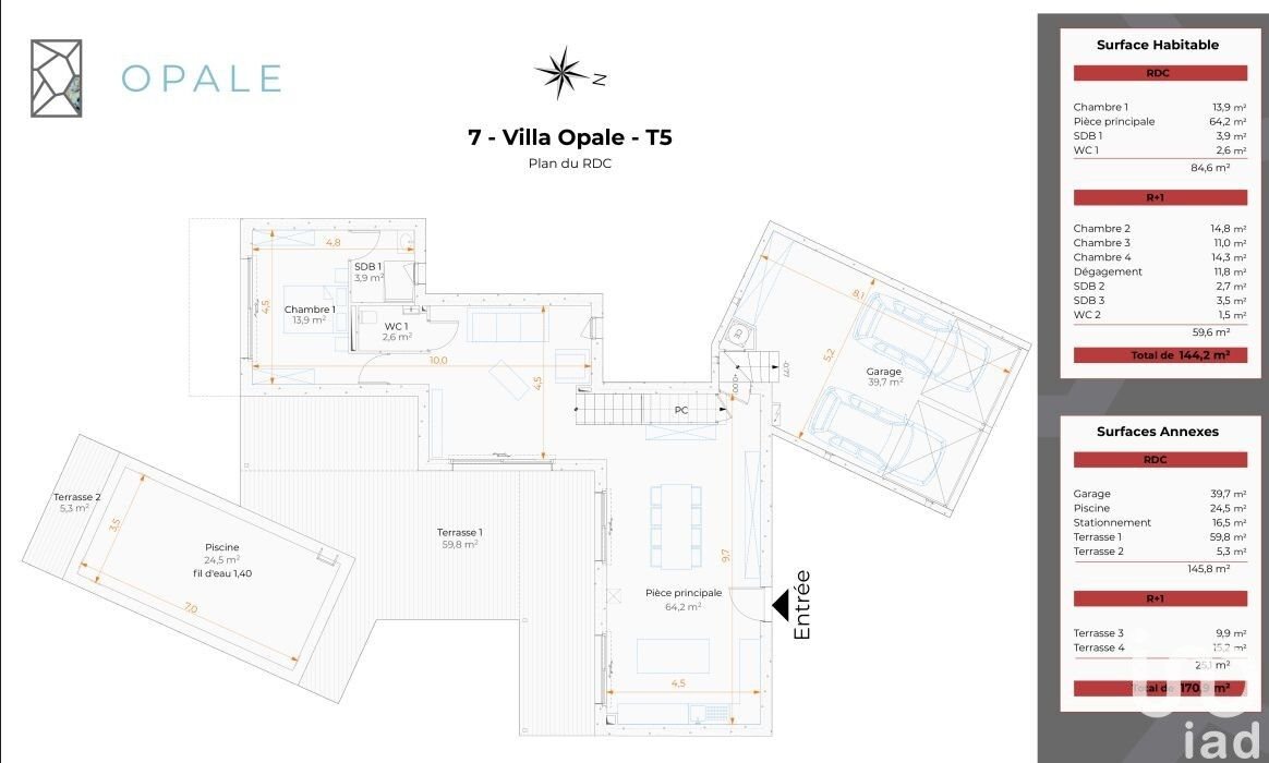 Maison à vendre, 144m², Le Lavandou