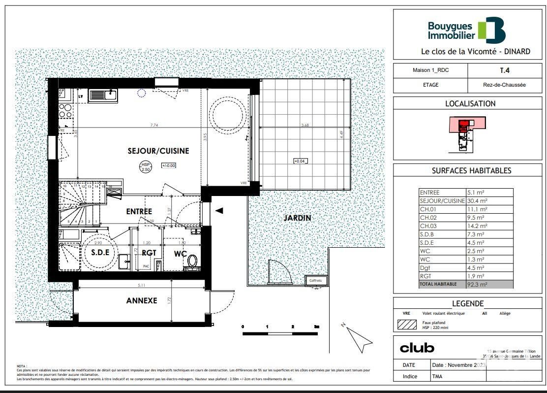 Maison à vendre, 92m², Dinard