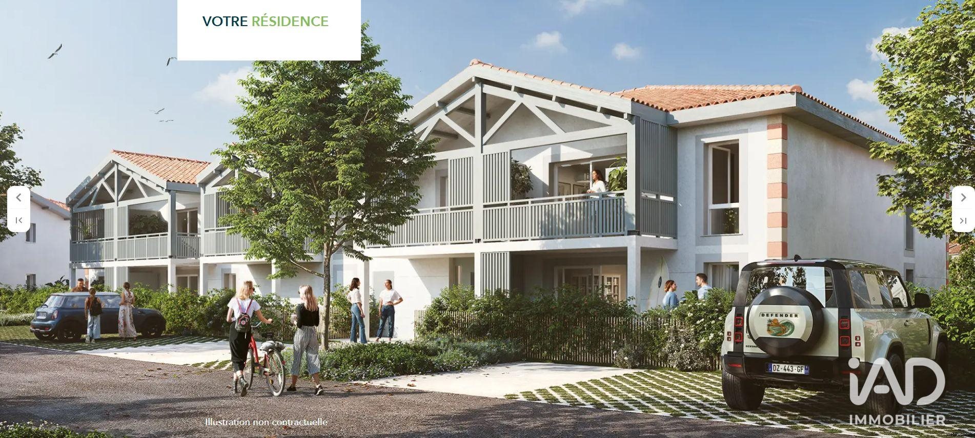 Appartement à vendre, 59m², Parentis-en-Born