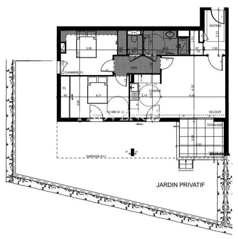 Appartement à louer, 68m², Marseille 8ème