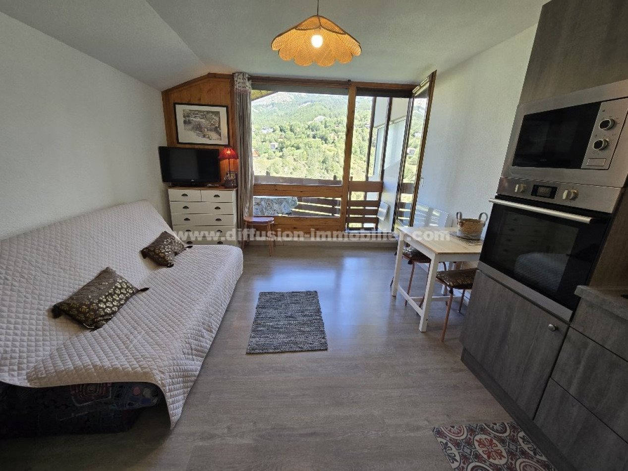 Appartement à vendre, 24m², Uvernet-Fours (Pra-Loup)