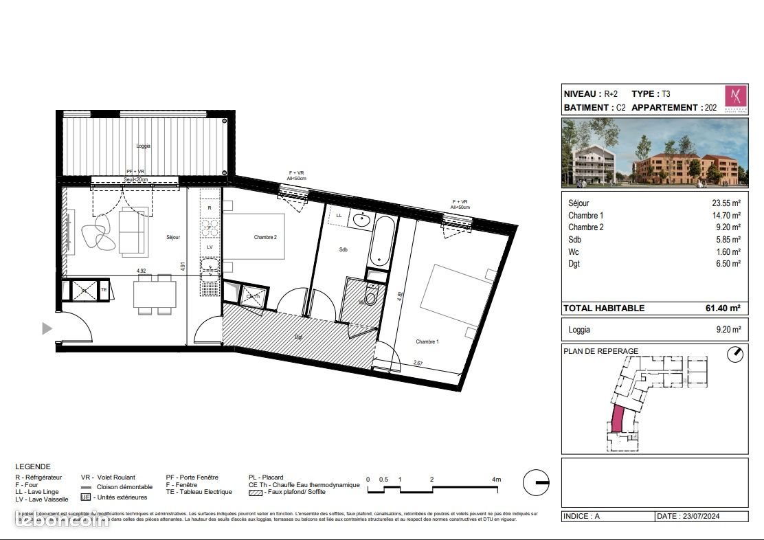 Appartement à vendre, 62m², L'Union