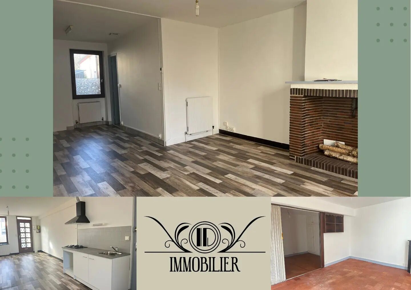 Maison à louer, 57m², Gien